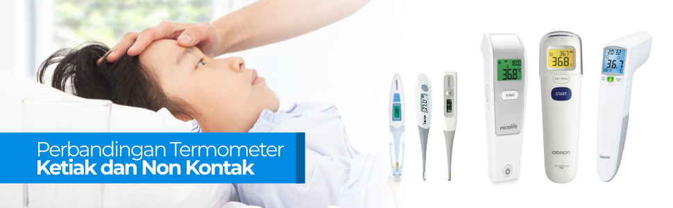 Rekomendasi Termometer Digital Ketiak dan Non Kontak