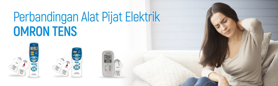 Perbandingan Alat Pijat Elektrik Omron TENS