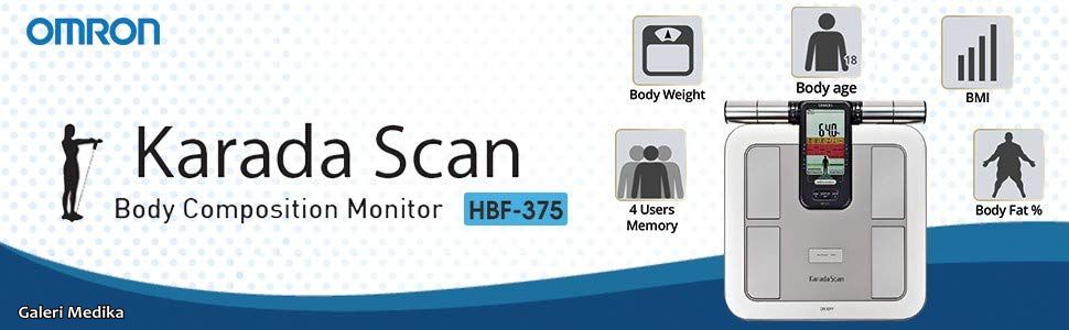 Cara Singkat Penggunaan Omron Karada Scan HBF-375