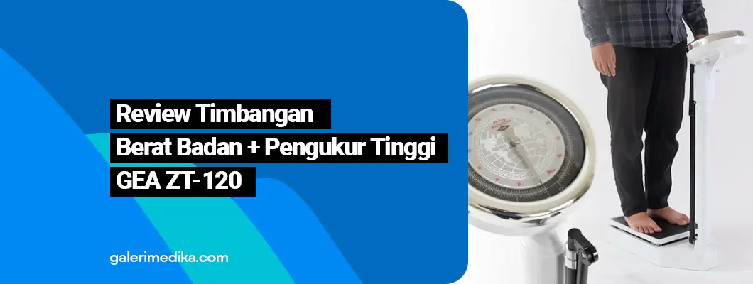 Review GEA ZT-120 Timbangan Badan + Pengukur Tinggi di Puskesmas