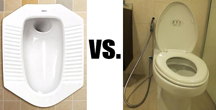 Perbandingan Toilet Duduk dengan Toilet Jongkok dan Rekomendasi Commode Chair