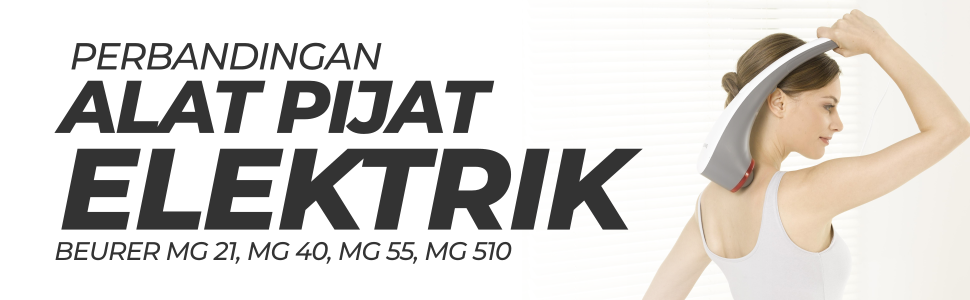 Perbandingan Alat Pijat Elektrik / Tapping Massager Merk Beurer