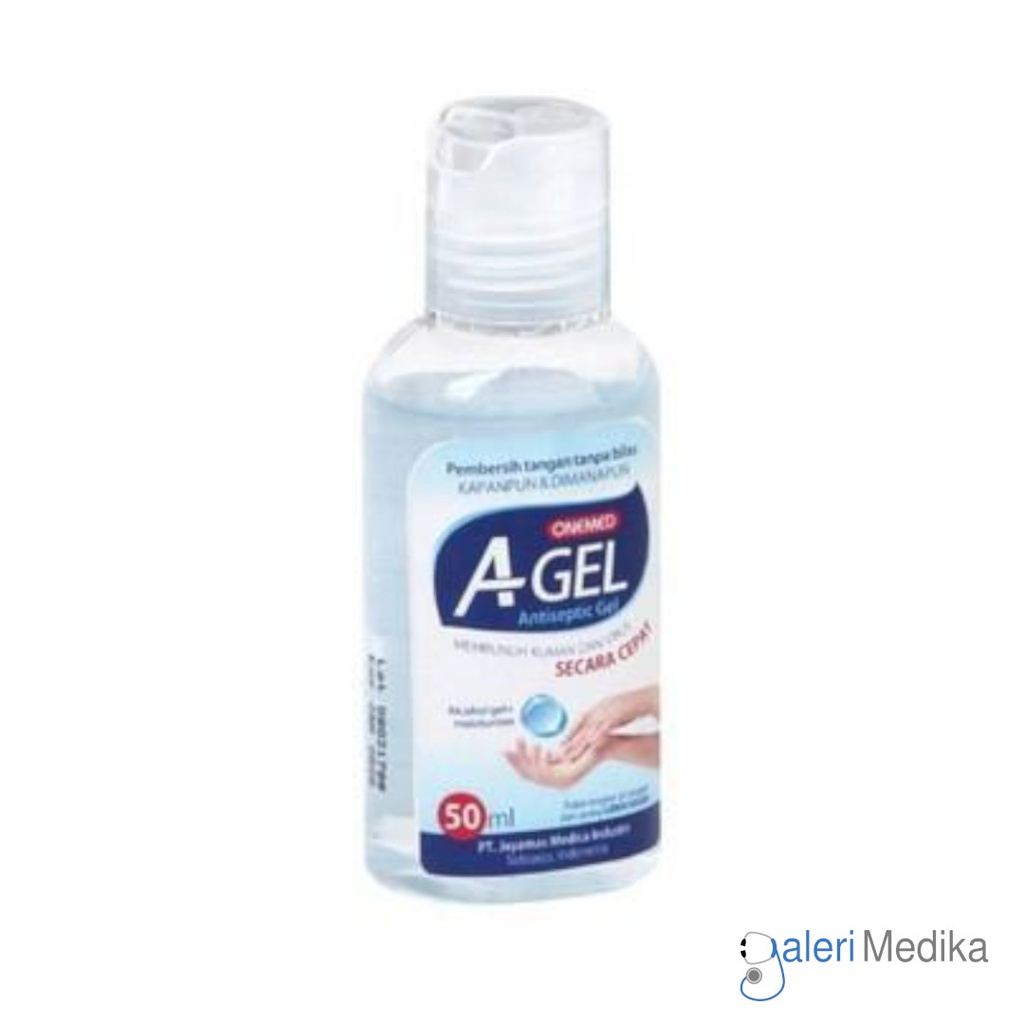 Hand Sanitizer A Gel Onemed Aseptic Gel 50 ml
