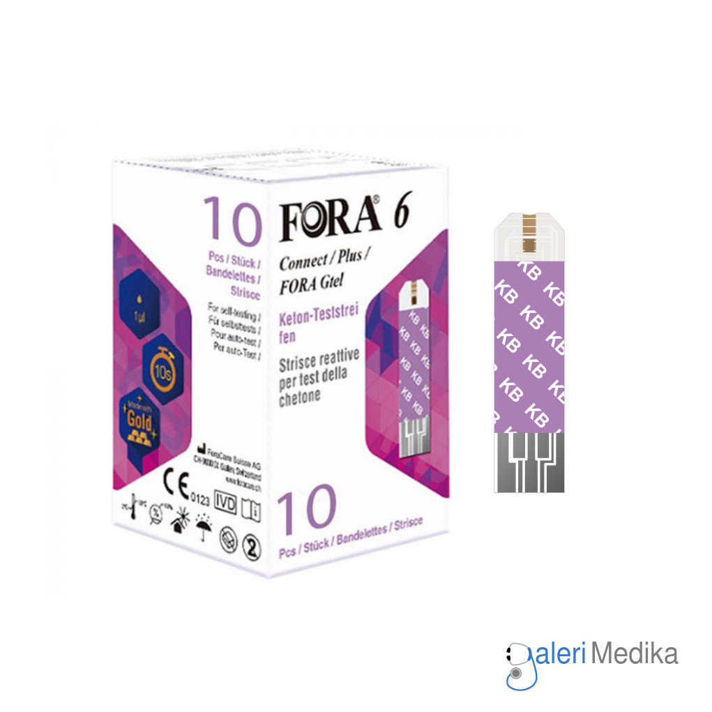 [Strip Keton] FORA 6 Plus 6in1 Strip Keton Isi 10 pcs