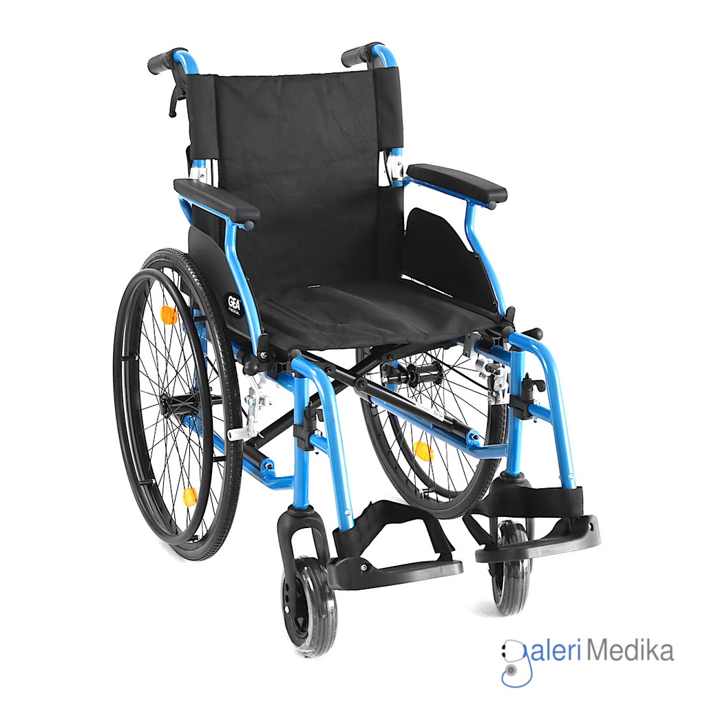 [YJ-023E] Kursi Roda Standard GEA YJ-023E Steel Wheelchair Premium