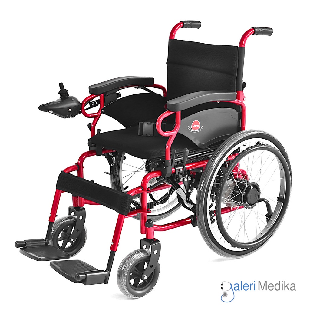 [Crystal] Kursi Roda Elektrik Lovie Crystal 2 Fungsi