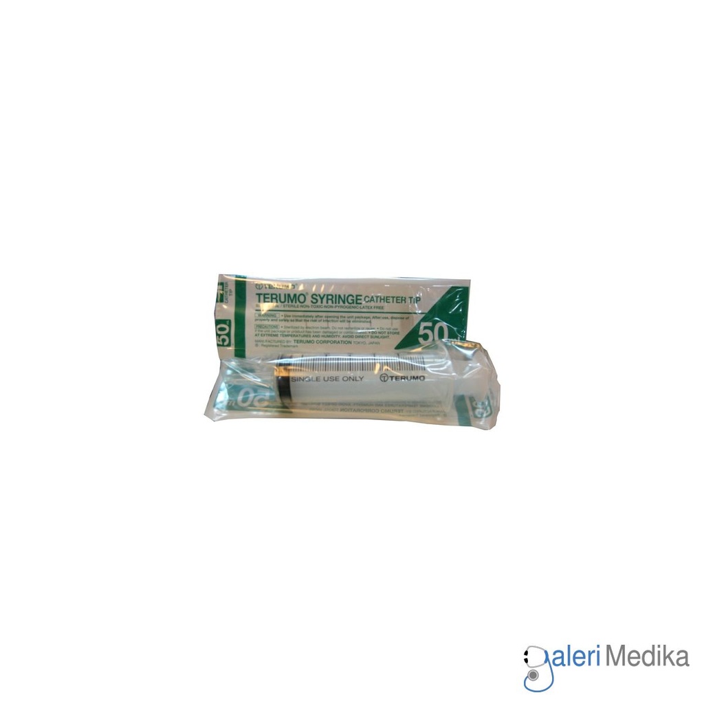 [Spuit Terumo 50 cc - Lubang Tengah] Spuit Terumo 50 cc - Lubang Tengah