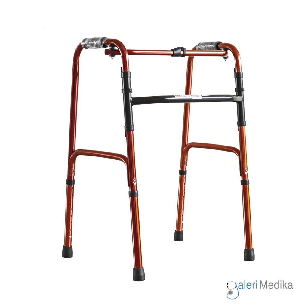 [FS919L (Gold)] Walker Alat Bantu Jalan GEA FS919L Gold
