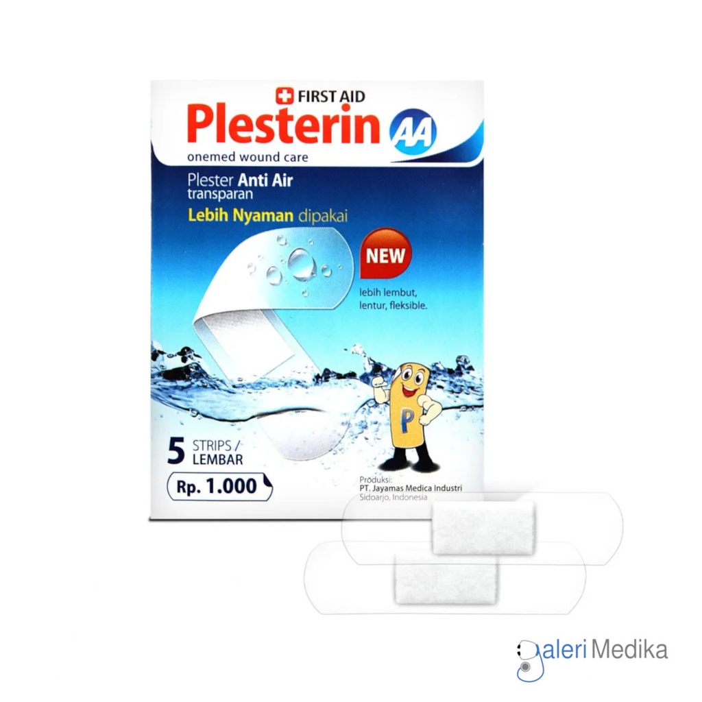 [Plesterin AA 5 Lembar] Plester Anti Air Plesterin AA isi 5 Lembar