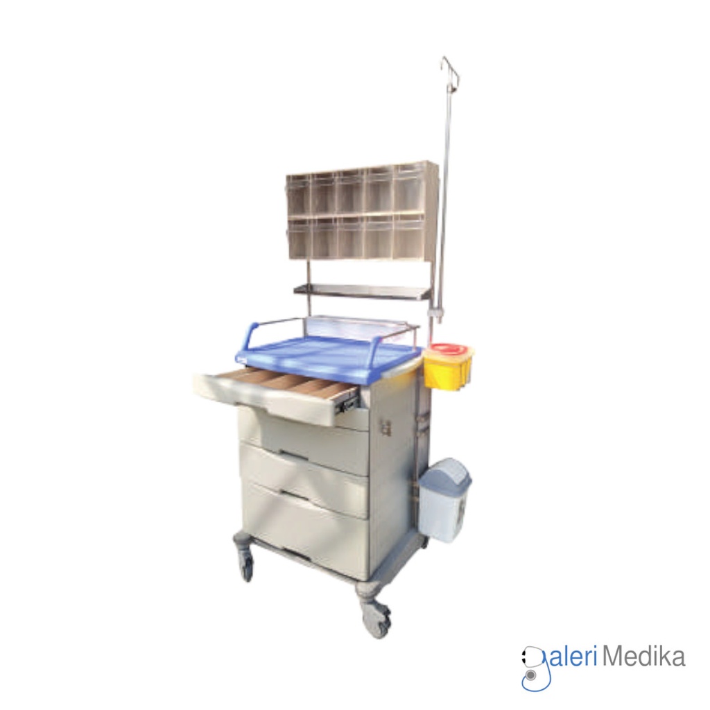 [EC 500D] Emergency Cart Acare EC 500D