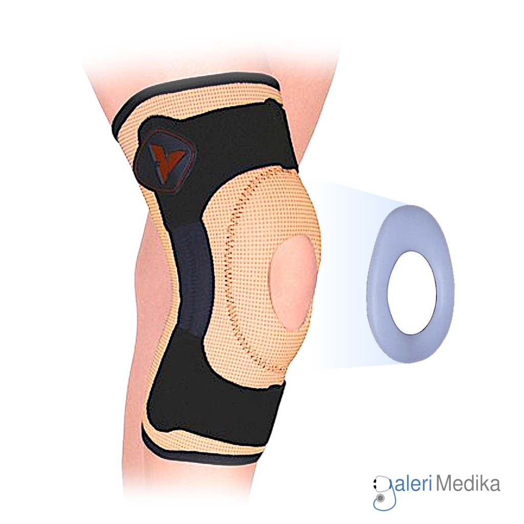 [Variteks 163] Pelindung Lutut Variteks 163 TX Knee Brace With Flexible Stays