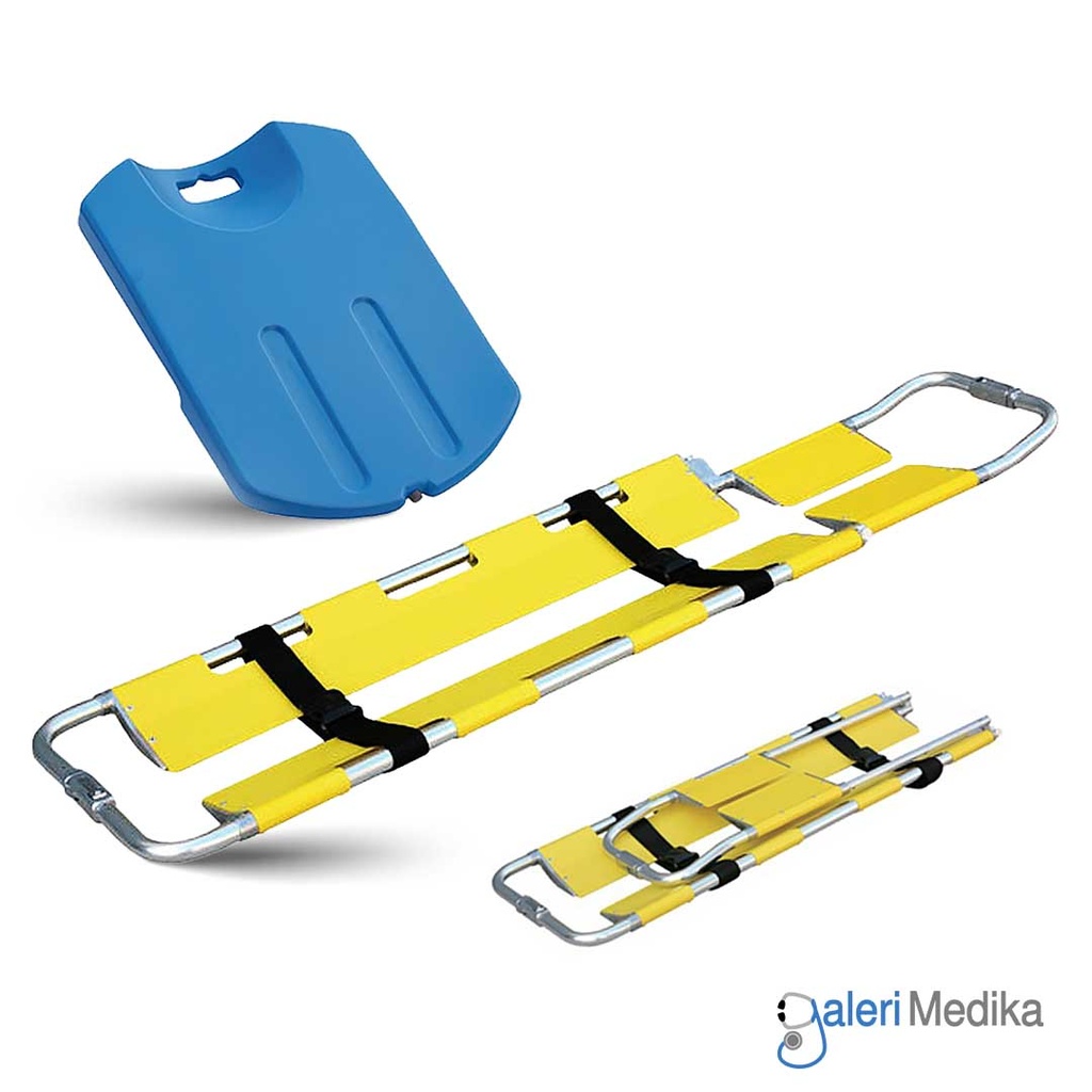 Stretcher Kit Bundle Serenity Scoop Stretcher + CPR Board (SR-C1 &amp; SR-CA6)