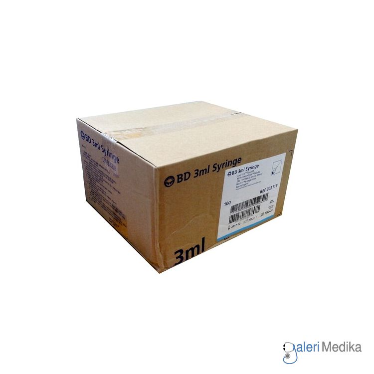 Spuit BD 3 cc
