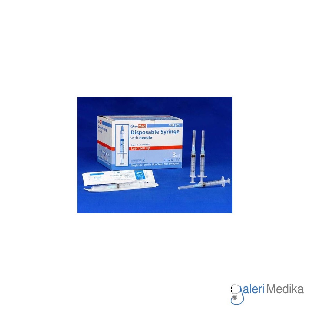[Spuit OneMed 3 cc] Spuit OneMed 3 cc