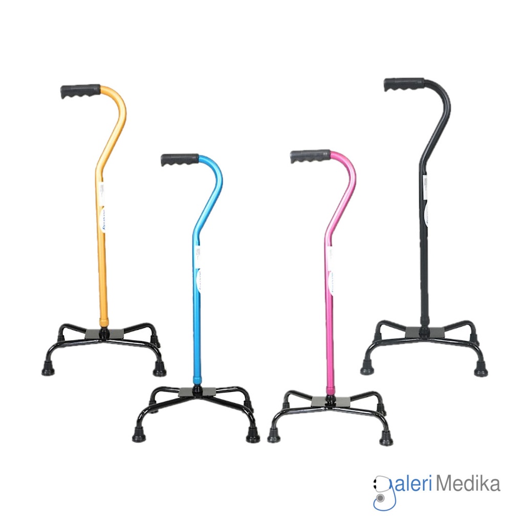 Tongkat Kaki 4 Melengkung Serenity FS921