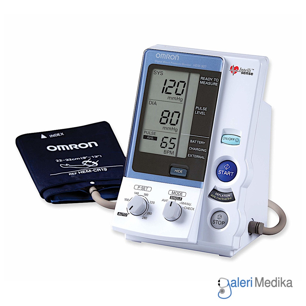[HEM-907] Omron HEM-907 Tensimeter Profesional Medis Dual Mode