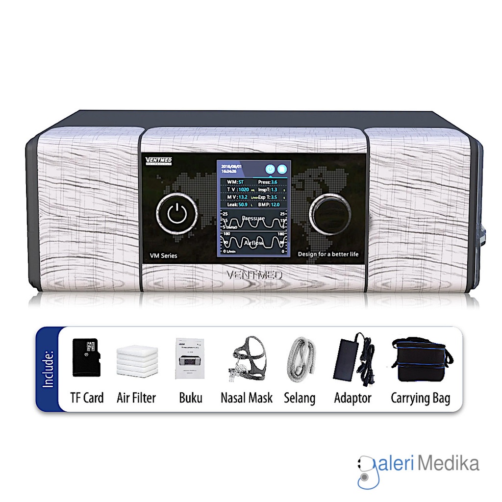 [VM6] Ventmed VM6 Auto CPAP Untuk Sleep Apnea