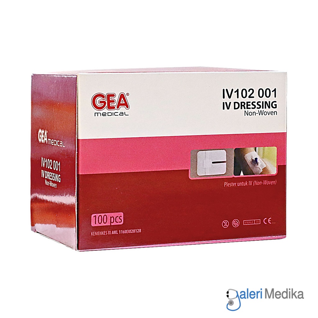 [IV102 001] Plester IV Dressing Non Woven GEA IV102 001