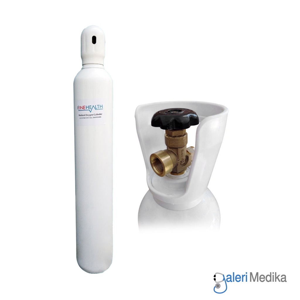 [Volume 6m3] Tabung Oksigen Medis OneHealth 6m3 Isi Full