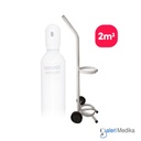 Troli Tabung Oksigen Untuk Volume 2m3 (13 liter)