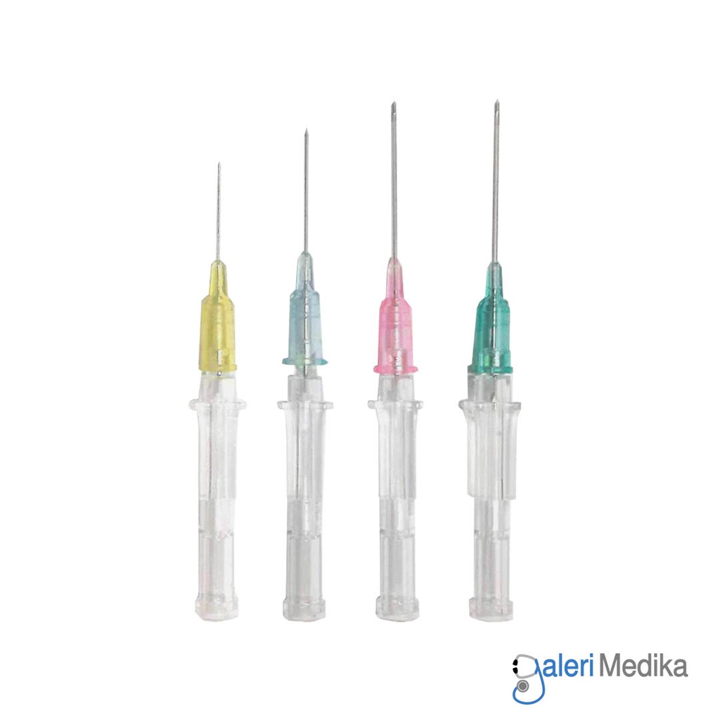 [IV Catheter] IV Catheter Safelock Kateter Intravena 18G, 20G, 22G, 24G (24G)