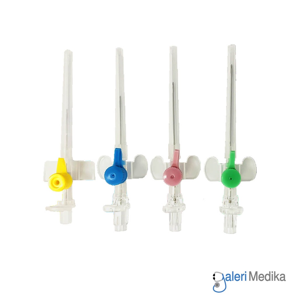 [IV Catheter Wing] Safelock IV Catheter with Wing 18G, 20G, 22G, 24G (24G)