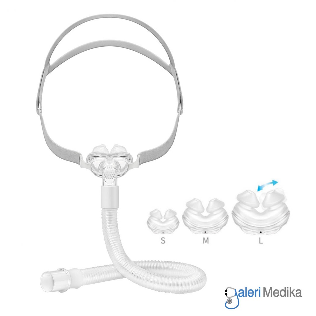 [YP-01] Masker CPAP/BiPAP Yuwell YP-01 Nasal Pillow (S,M,L)