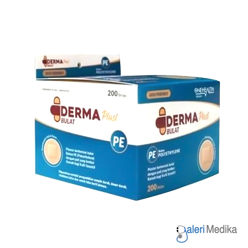 [Dermaplast Skinny] Plester Bulat OneHealth Dermaplast Skinny Soft &amp; Elastis