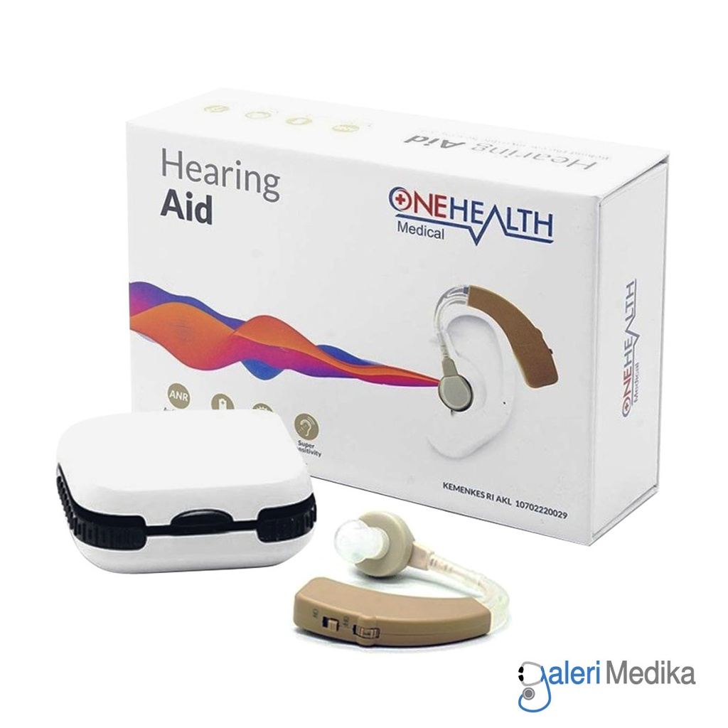 [ZA01] Alat Bantu Dengar OneHealth Hearing Aid ZA01 Baterai Recharger