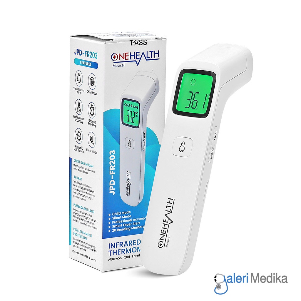 Termometer Infrared OneHealth JPD-FR203 Non-Kontak