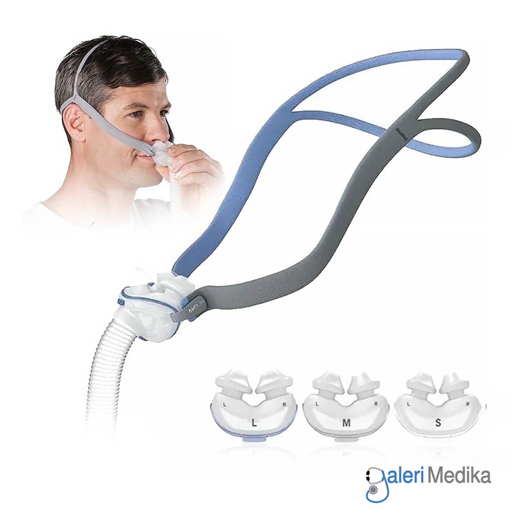 [P10 Nasal Pillow] Masker CPAP ResMed AirFit P10 Nasal Pillow Mask