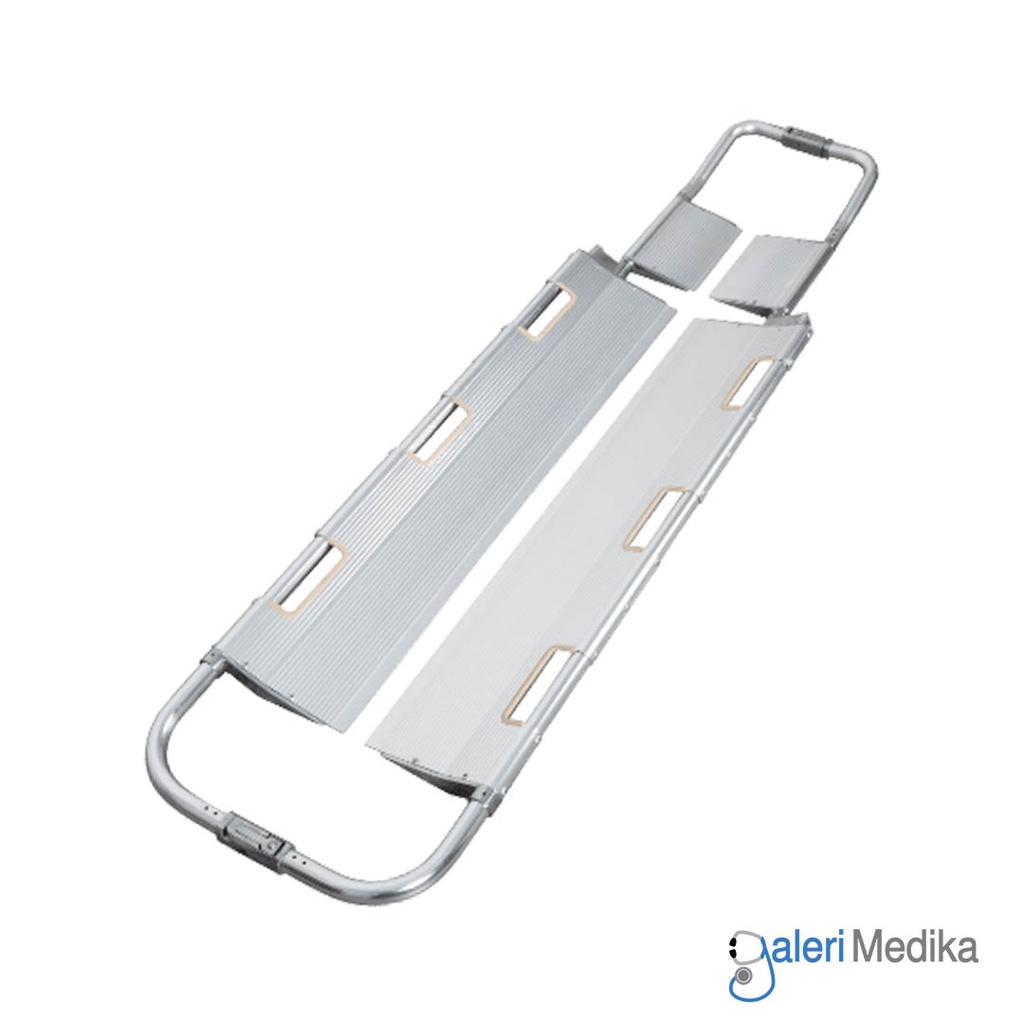 [OH-C1 Silver] Scoop Stretcher OneHealth OH-C1 Silver Tandu Skop Lipat