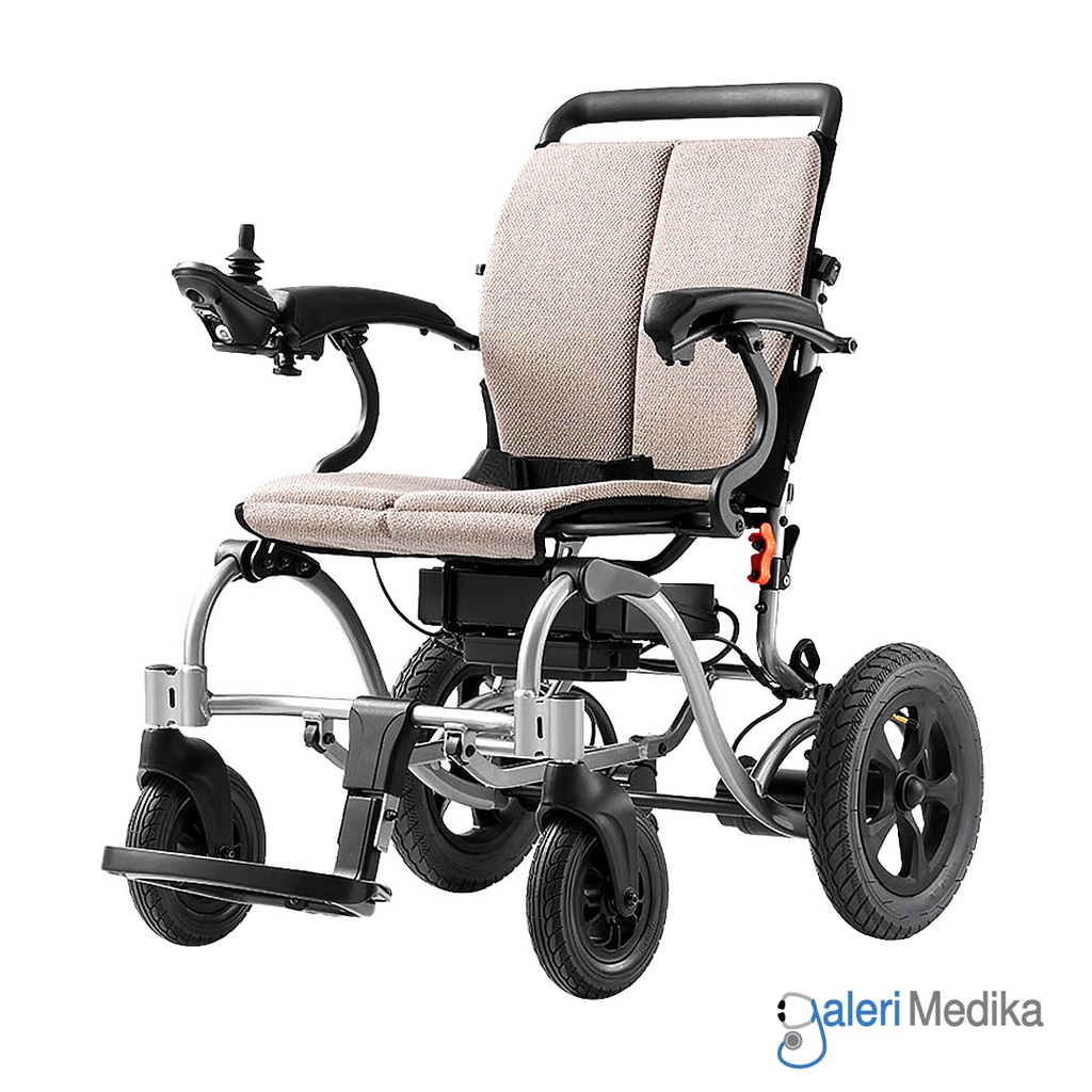 [D130EL] Kursi Roda Portable Elektrik Yuwell D130EL Lithium Battery Electric Wheelchair