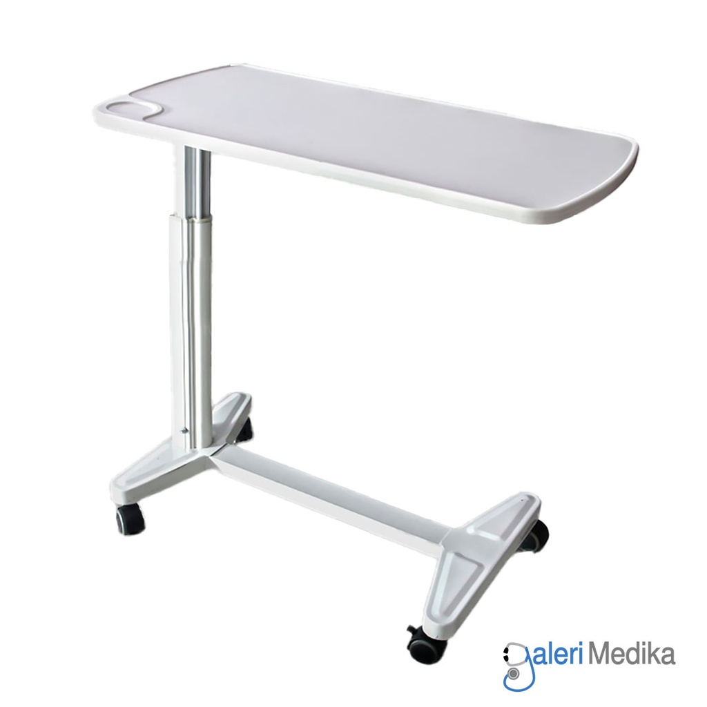 [AT-3] Meja Portable Pasien Onemed AT-3 Aluminium Overbed Table