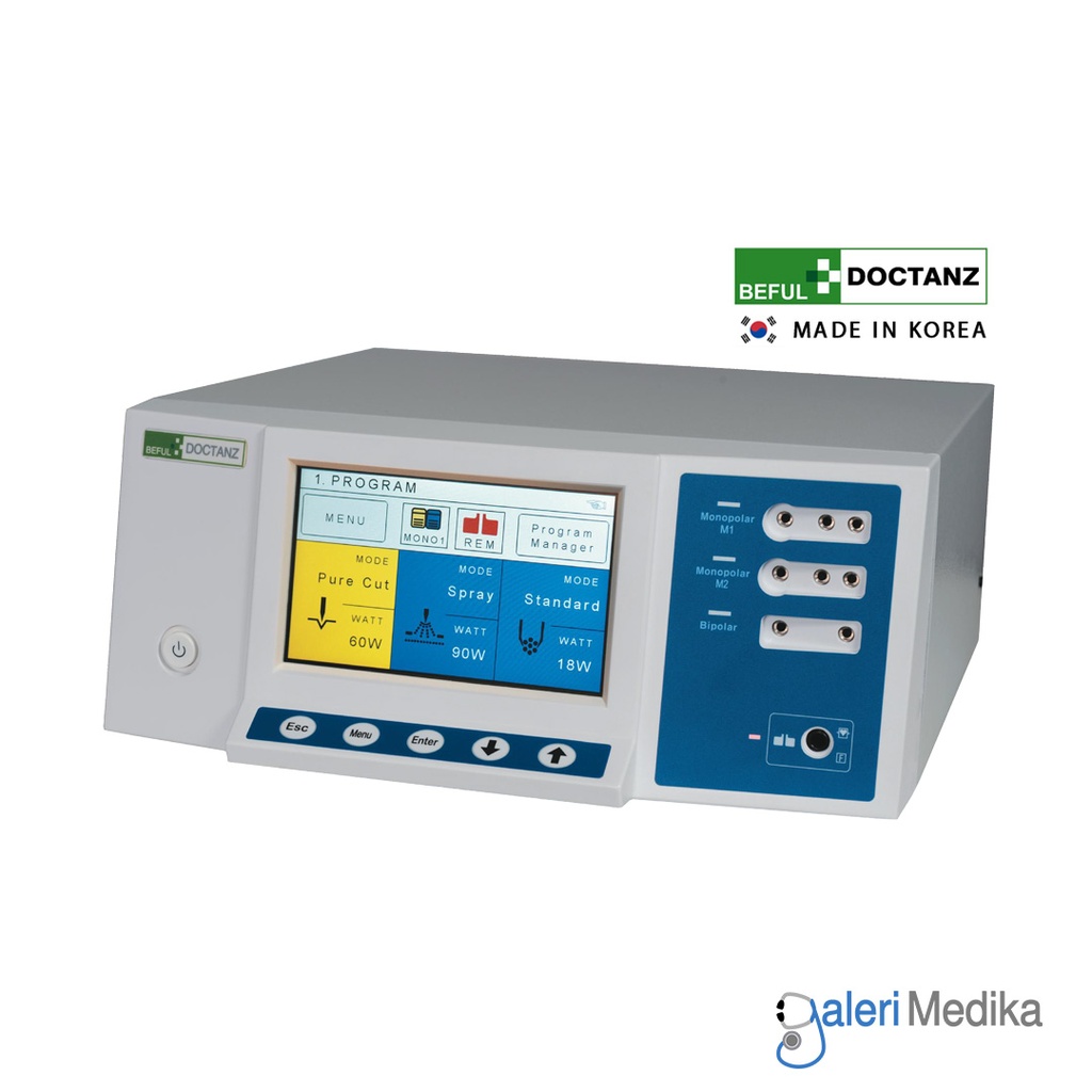 [DOCTANZ Touch] Cauter BEFUL DOCTANZ Touch Electrosurgical Unit Touch Screen