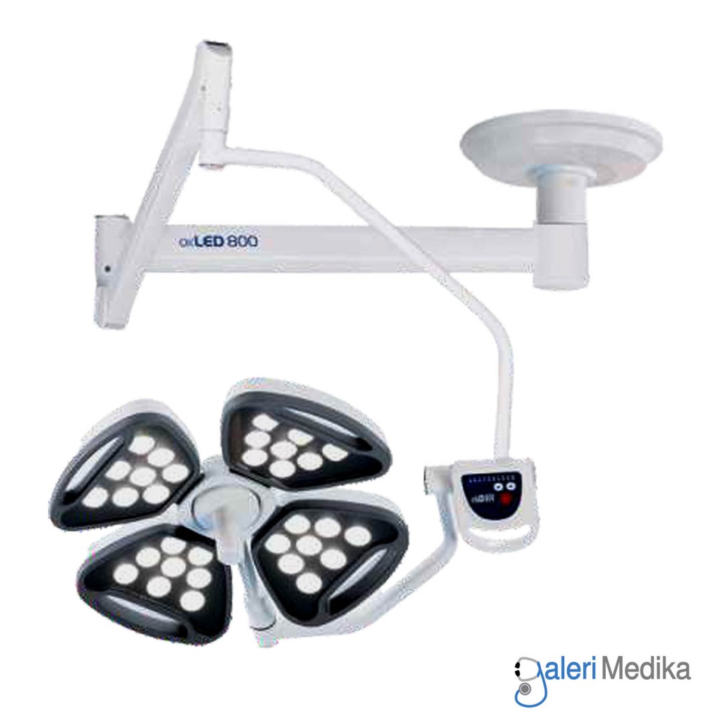 [OKLED800] Lampu Operasi Onemed OKLED800 Single Head LED Surgical Light Ceiling