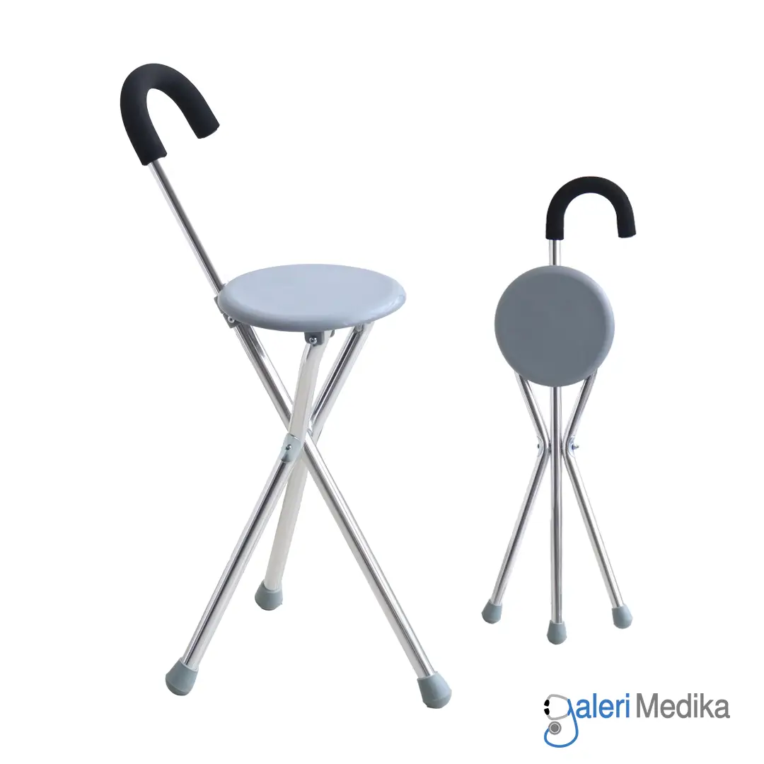 [WS911L] Tongkat Kursi Portable Lipat GEA WS911L Aluminium Ringan