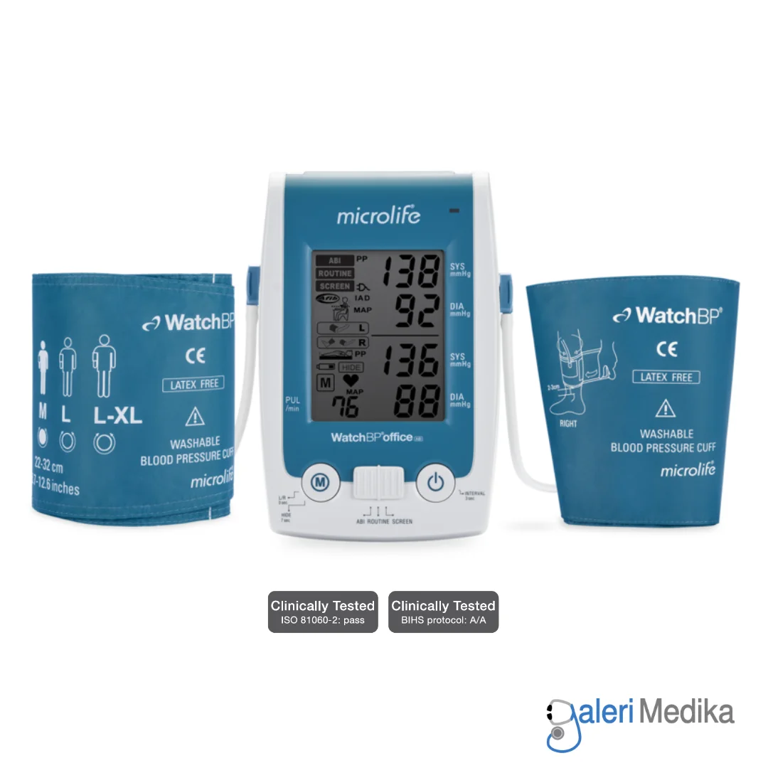 Tensimeter Klinis Microlife WatchBP Office ABI Twin 200 Cardiovascular Screening Monitor