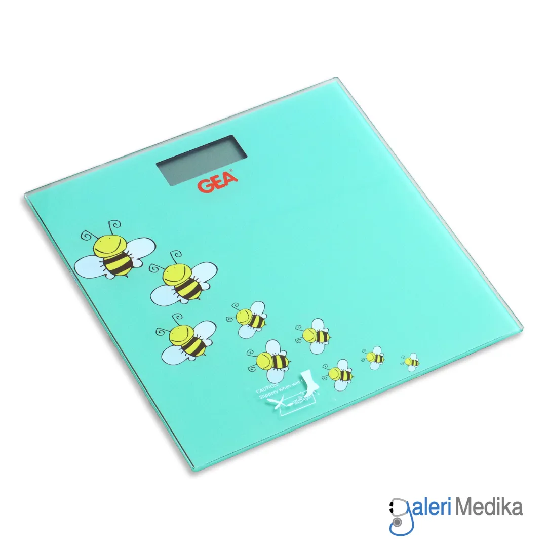 GEA Timbangan Badan Digital with LCD Tempered Glass Digital Personal Scale GS1620