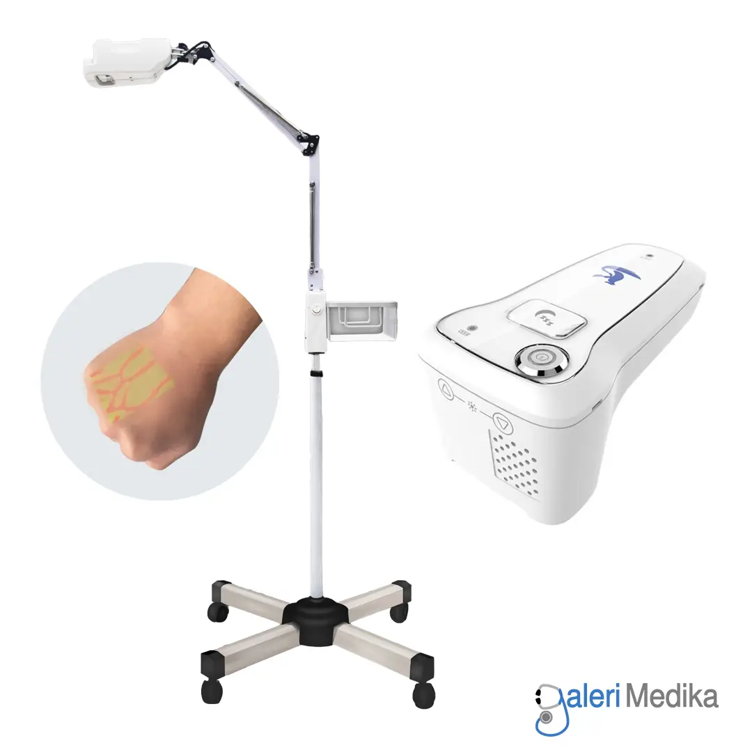 NESCO Infrared Vein Finder System ZD-JM-260-04 Alat Deteksi Vena + Mobile Trolley &amp; Enhancer