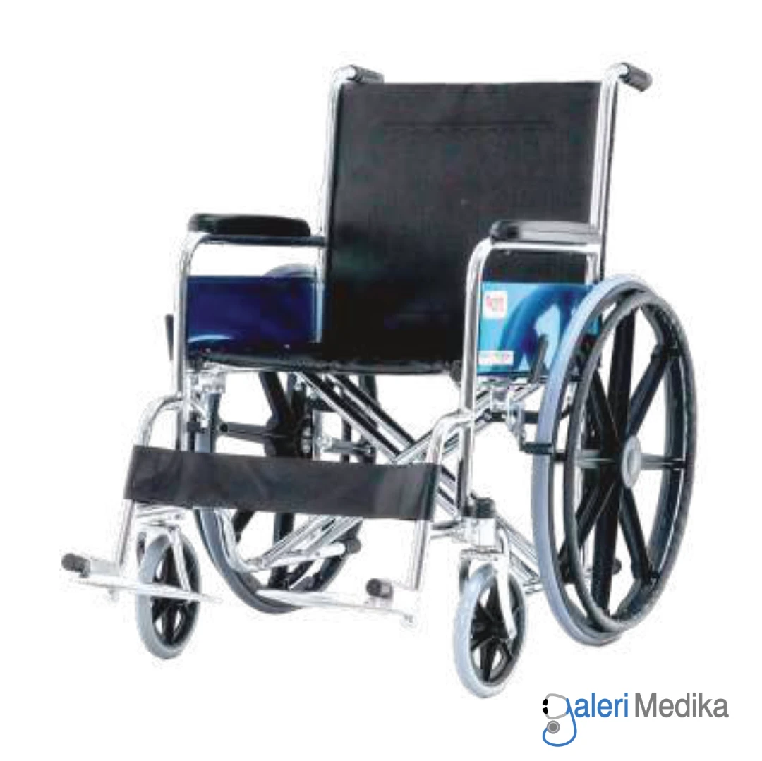 SPIRIT Kursi Roda Manual Velg Racing Heavy Duty Wheelchair Maks. 120kg FS874B