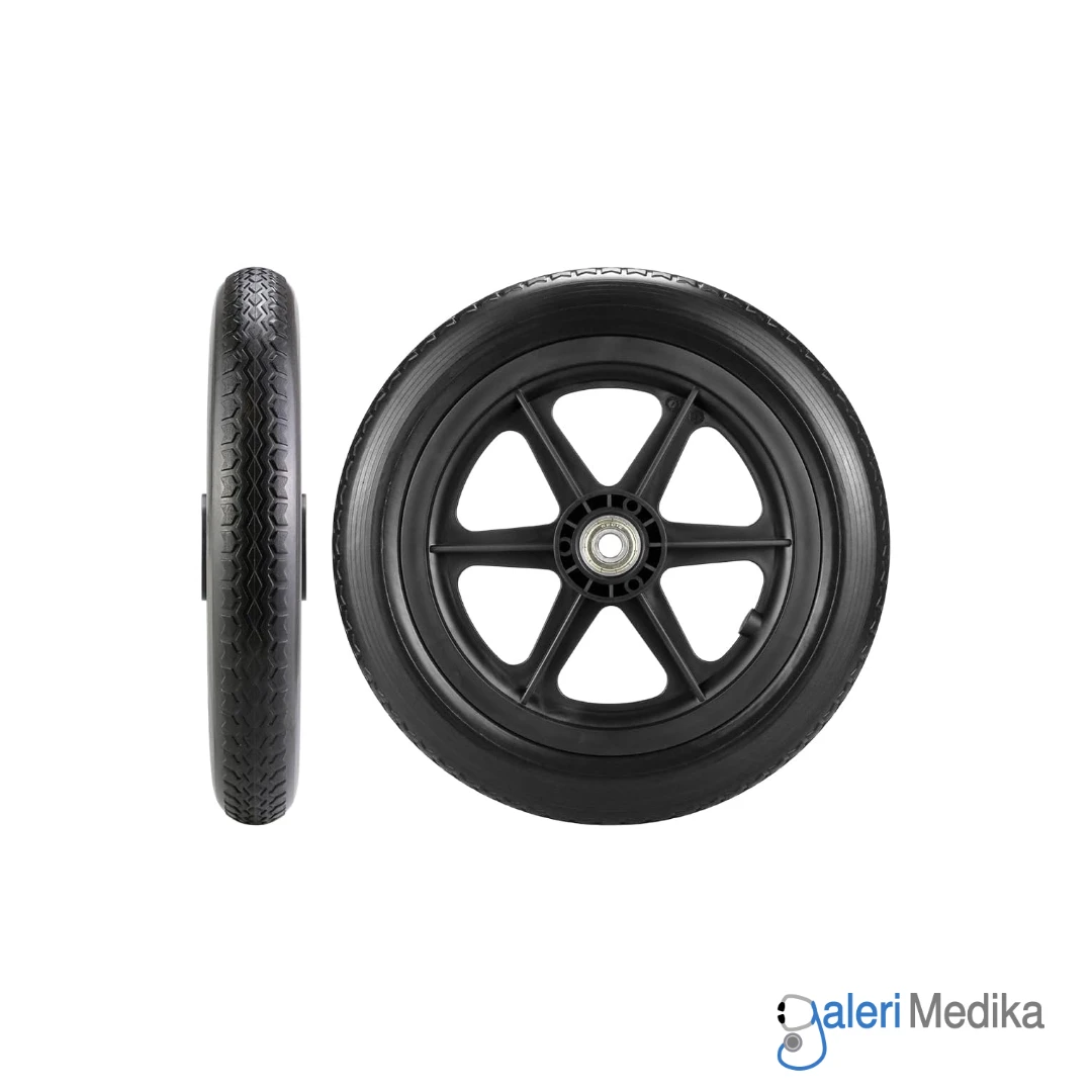SPAREPART Roda Belakang Kursi Roda Travel GEA FS868L