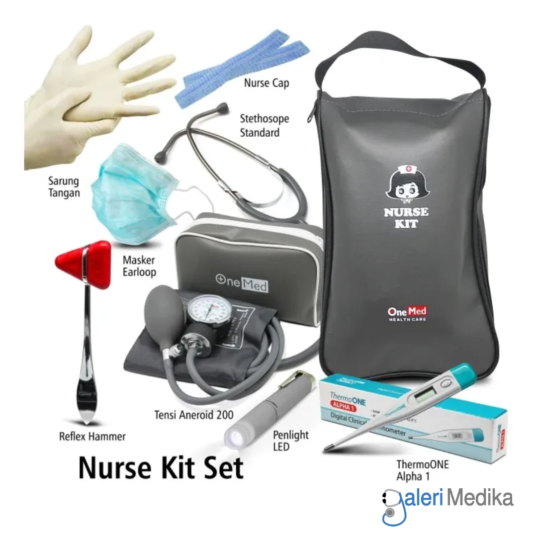 Onemed Nurse Kit Set Lengkap Perlengkapan Perawat 8 Item