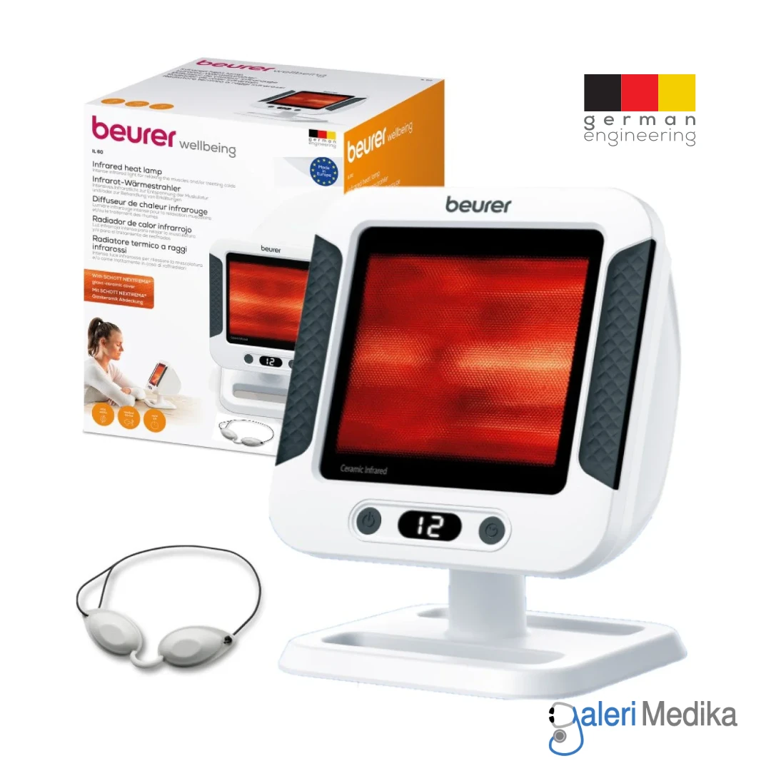 [EM 89] Alat Pijat Elektrik Beurer EM89 4in1 Function TENS EMS Massage & Heating Rechargeable