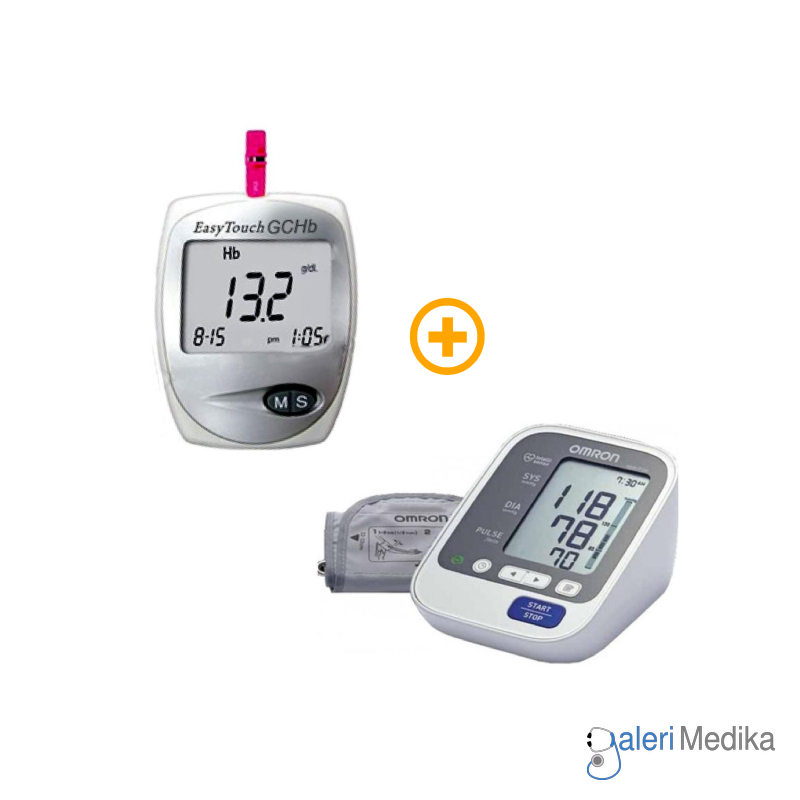paket Easy Touch GCHB Dan Tensimeter Omron 7130