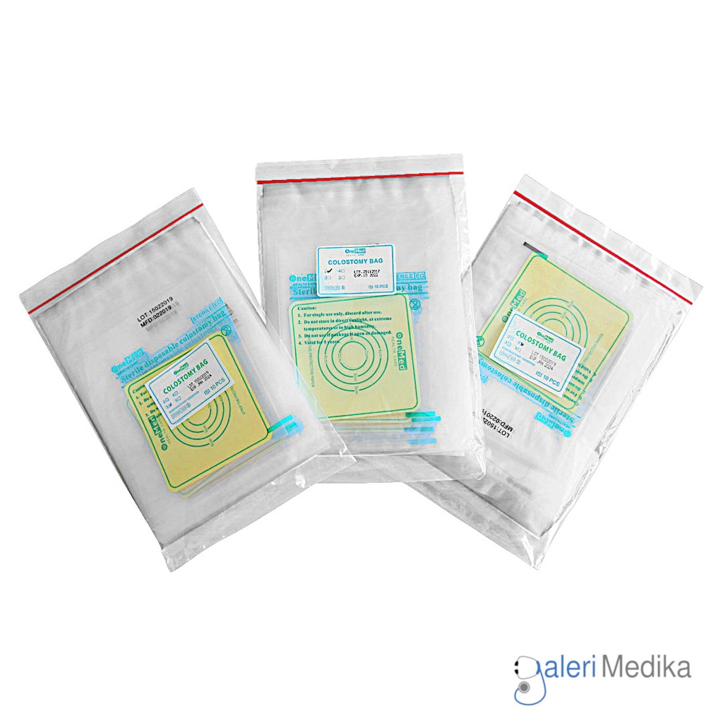 [Colostomy Bag] Kantong Kolostomi Onemed Disposable Colostomy Bag (5 cm)