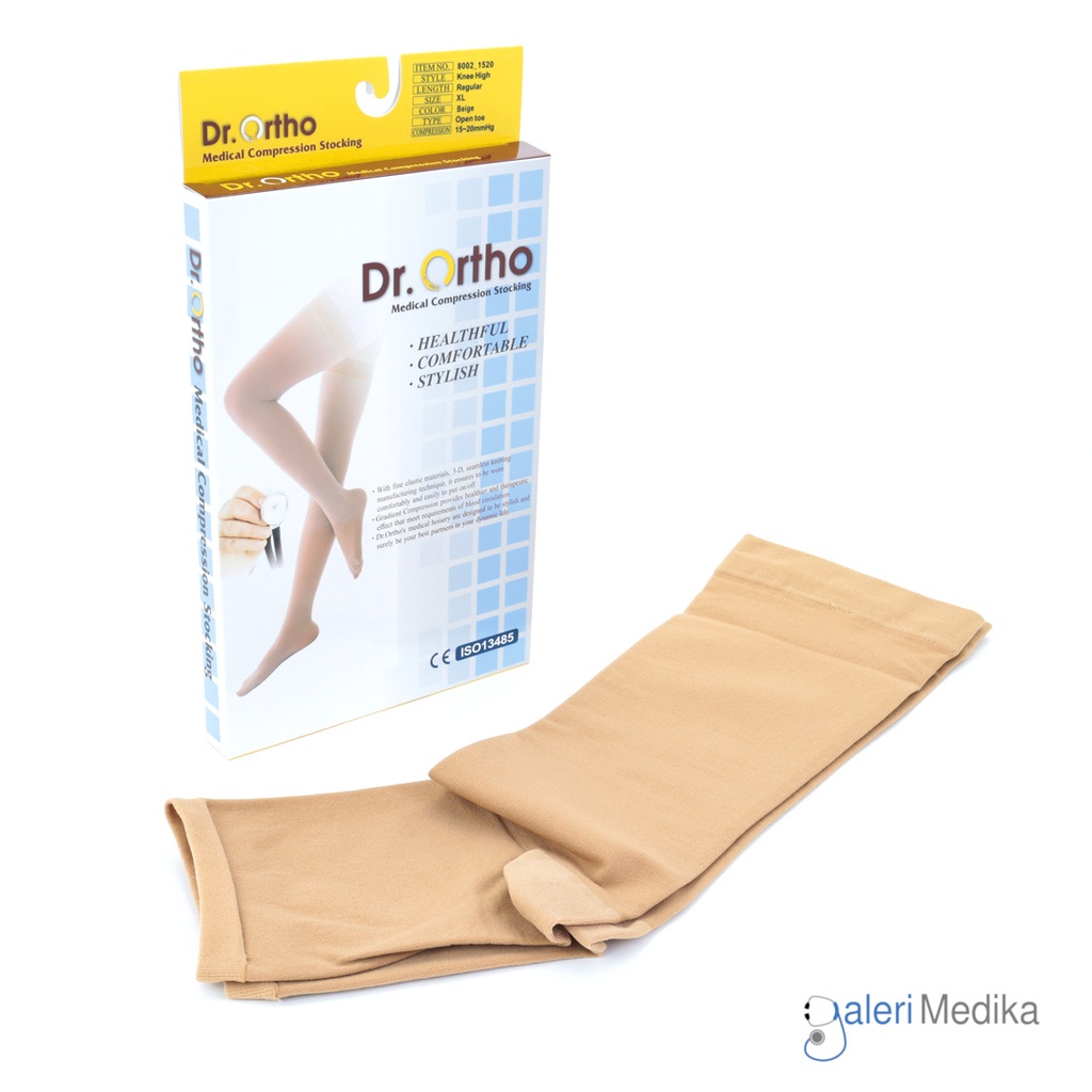 [A-8002] Dr. Ortho A-8002 Stocking Varises Under Knee - Open Toes (XXL)