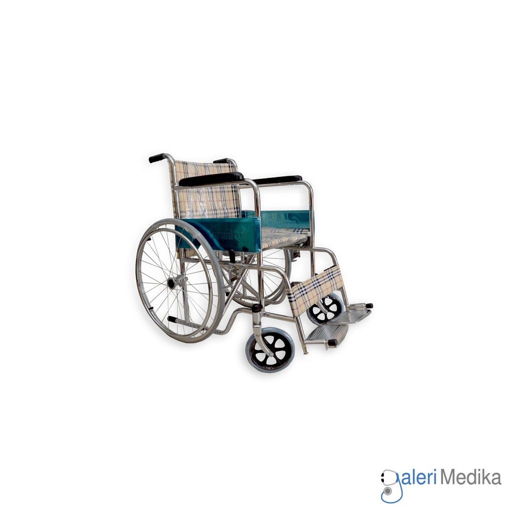 [Serenity 809S] Serenity 809S Kursi Roda Velg Racing Chrome