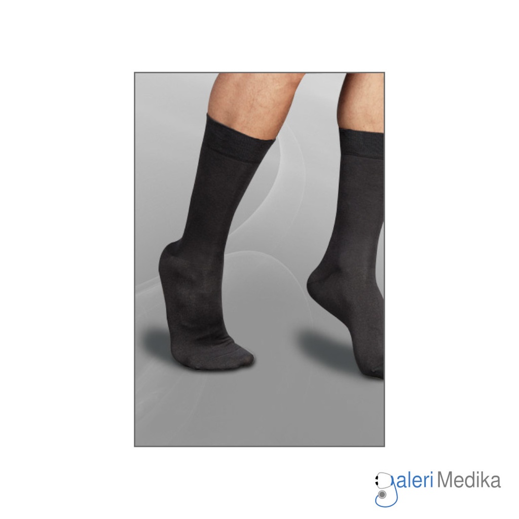 [3380] Eco Silver Diabetic High Socks 3380