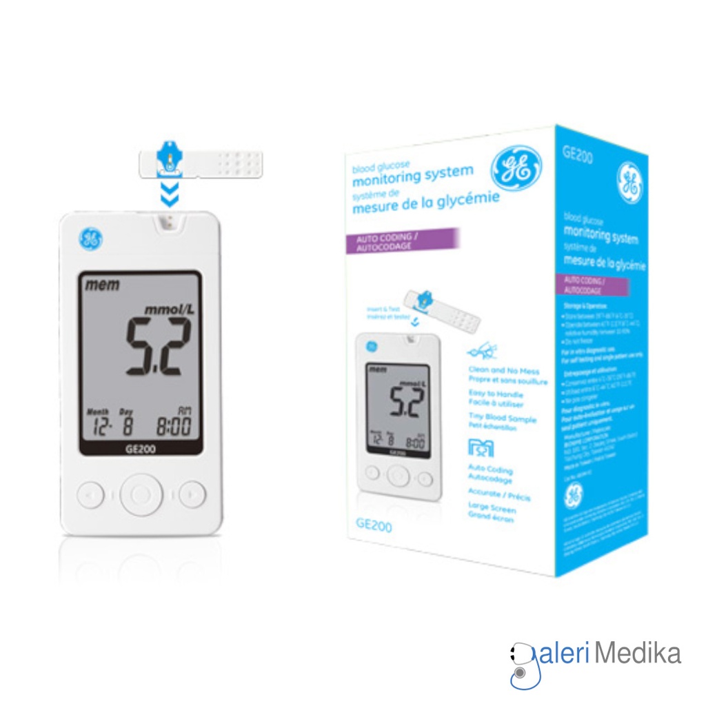 [GE 200] Alat Cek Gula Darah GE 200